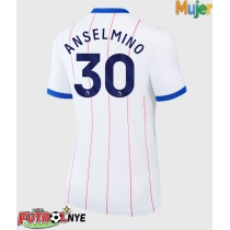 Camiseta Chelsea Aaron Anselmino #30 Tercera Equipación para mujer 2026-27 manga corta